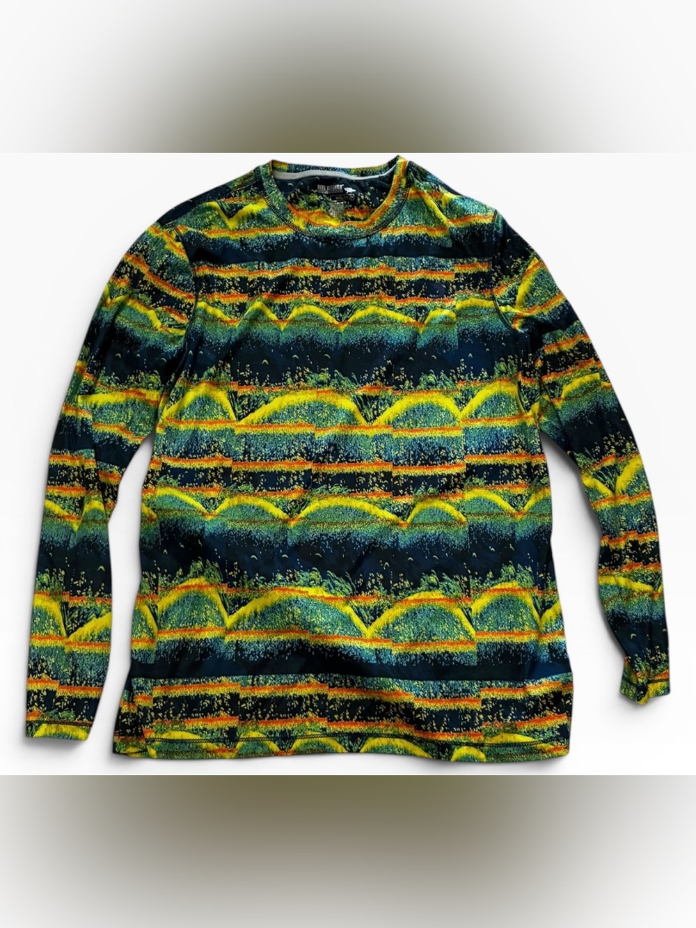 Reel Legends Multicolor Neon Wave Performance Shirt